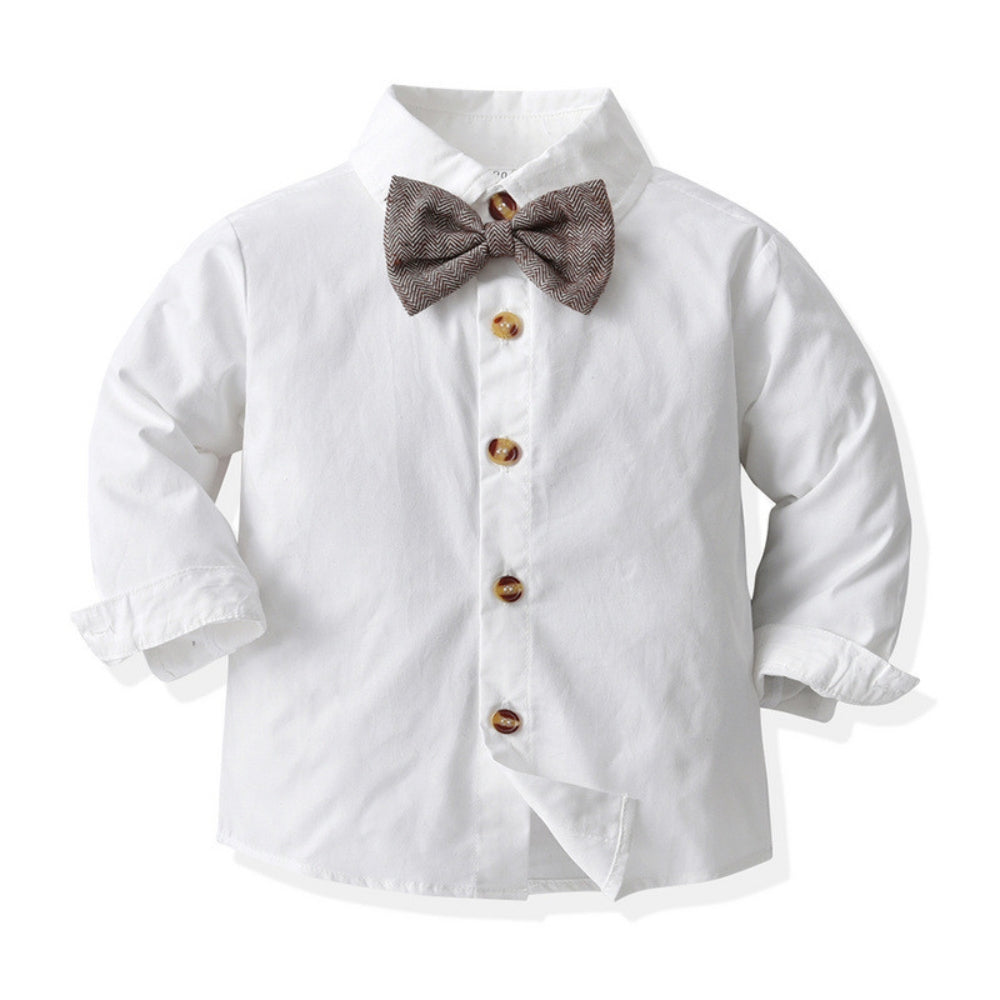 Dapper Little Gentleman Vest & Suspender Set