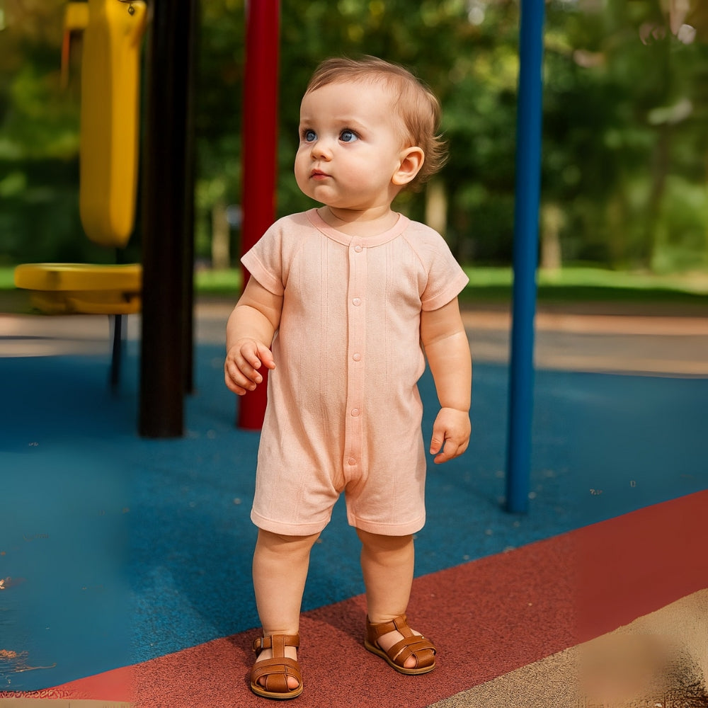 Lightweight Cotton Baby Romper